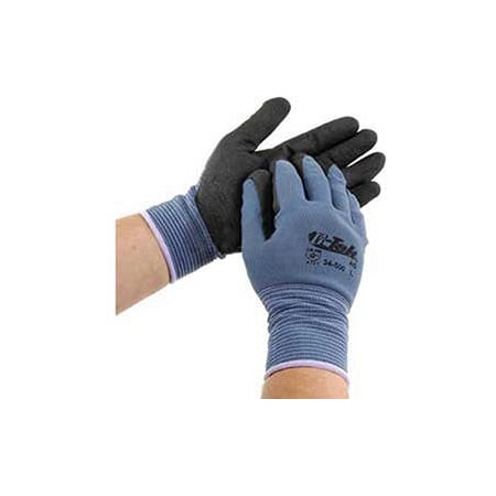 G-Tek Nitrile MicroSurface Nylon Grip Gloves/Dozen, S, 12PK